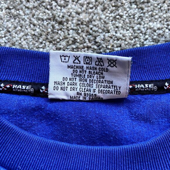 CHASE AUTHENTICS NASCAR CREWNECK SWEATSHIRT SIZE LARGE - Picture 7 of 7